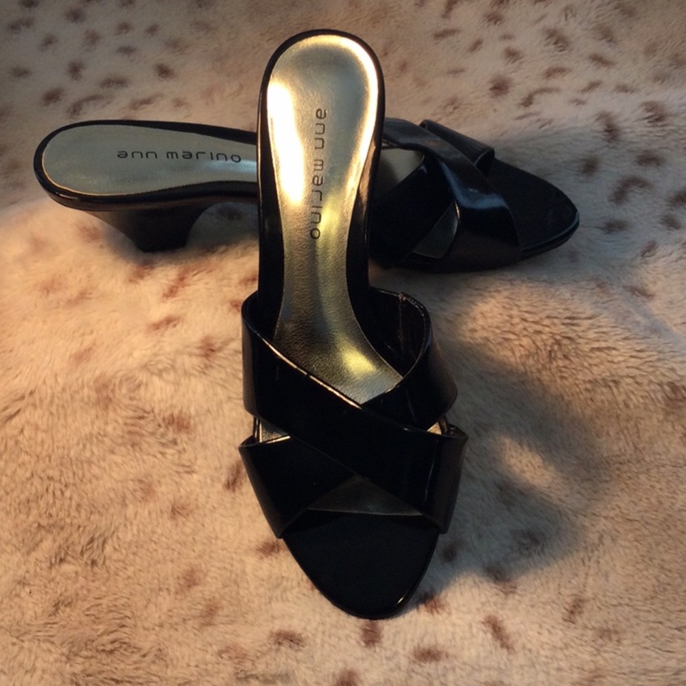 Oui Jew Uue Black Sandals - Picture 3 of 10